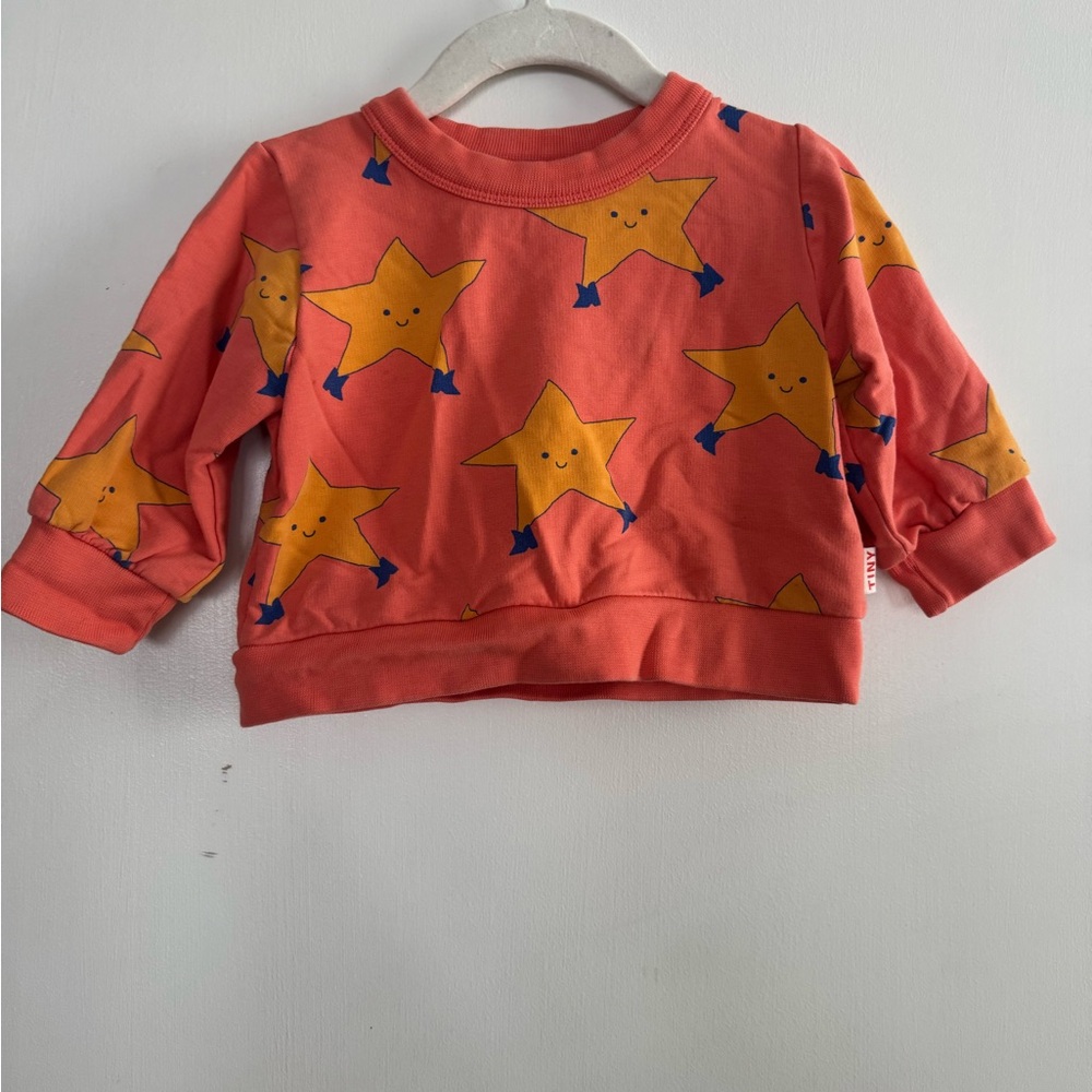 Tiny Cottons Kids Roller Skate Star-Print Sweatshirt